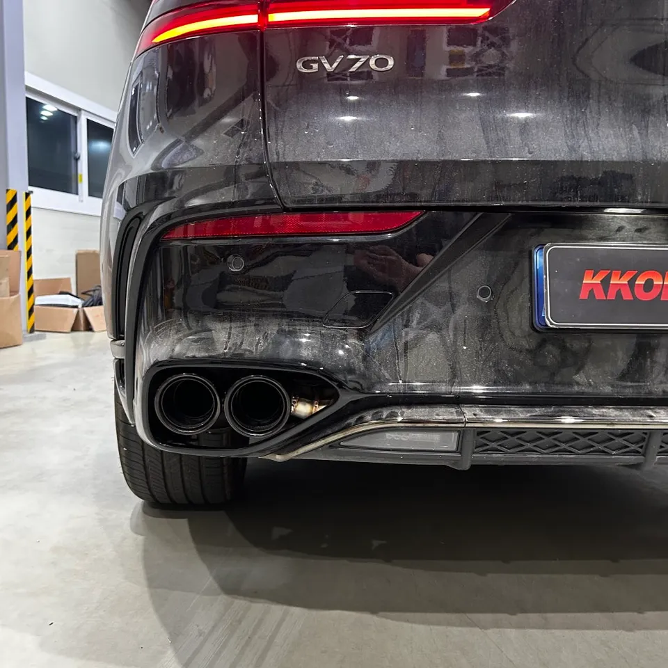 Genesis GV70 exhaust upgrade - Genesis GV70 Exhaust Upgrade Review: Dual Muffler Tips photo 5