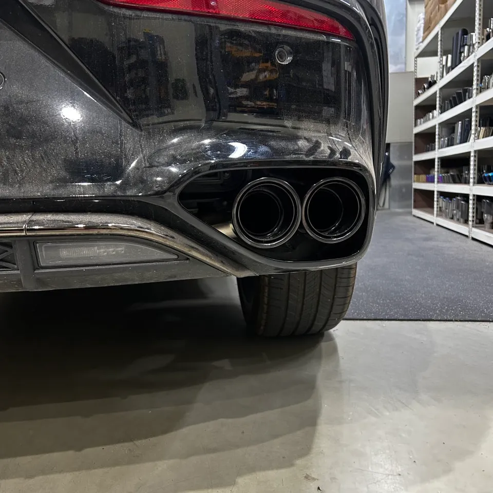 Genesis GV70 exhaust upgrade - Genesis GV70 Exhaust Upgrade Review: Dual Muffler Tips photo 6