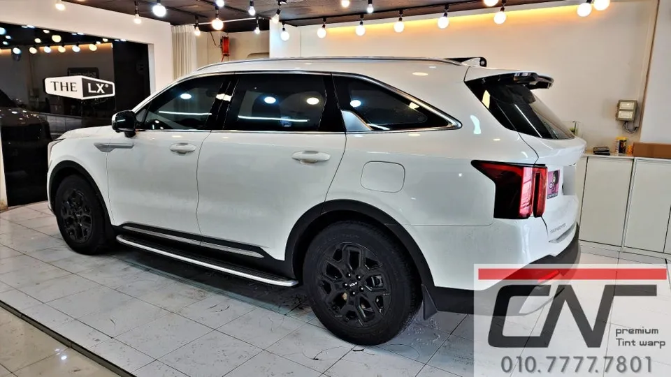 Kia Sorento window tinting - Kia Sorento Window Tinting Review: HabarCamp Sapphire Bond photo 3