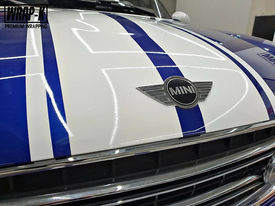 MINI Clubmanのカーラッピング事例|費用目安・仕上がり 施工写真 1-3