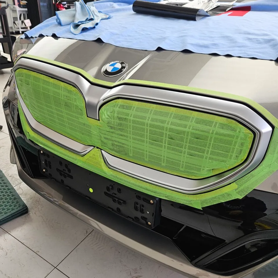 BMW 5 Series G60 vinyl wrap installation result