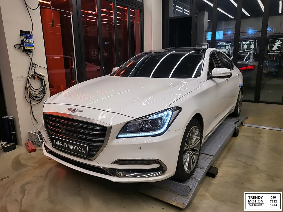 Genesis G80 DH oem options installation result