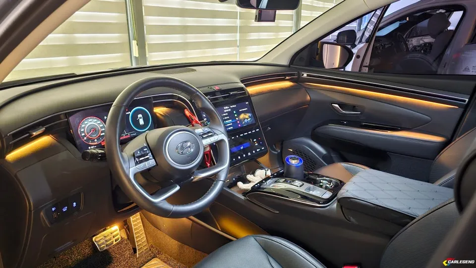 Hyundai Tucson NX4 ambient lighting - Hyundai Tucson NX4 Ambient Lighting Review — Enhanced Interior photo 3