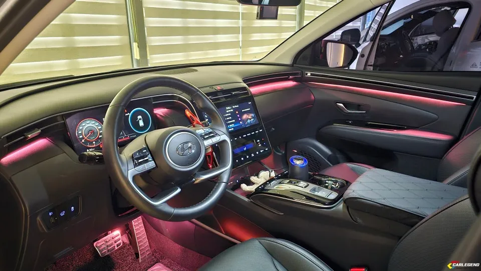 Hyundai Tucson NX4 ambient lighting - Hyundai Tucson NX4 Ambient Lighting Review — Enhanced Interior photo 4