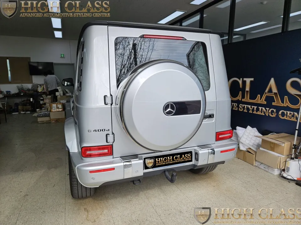 Mercedes-Benz G-Wagon seat ventilation installation result