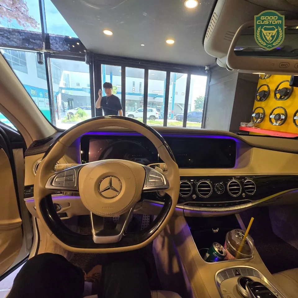 Mercedes-Benz S-Class steering wheel - Mercedes-Benz S-Class Steering Wheel Customization Review photo 4