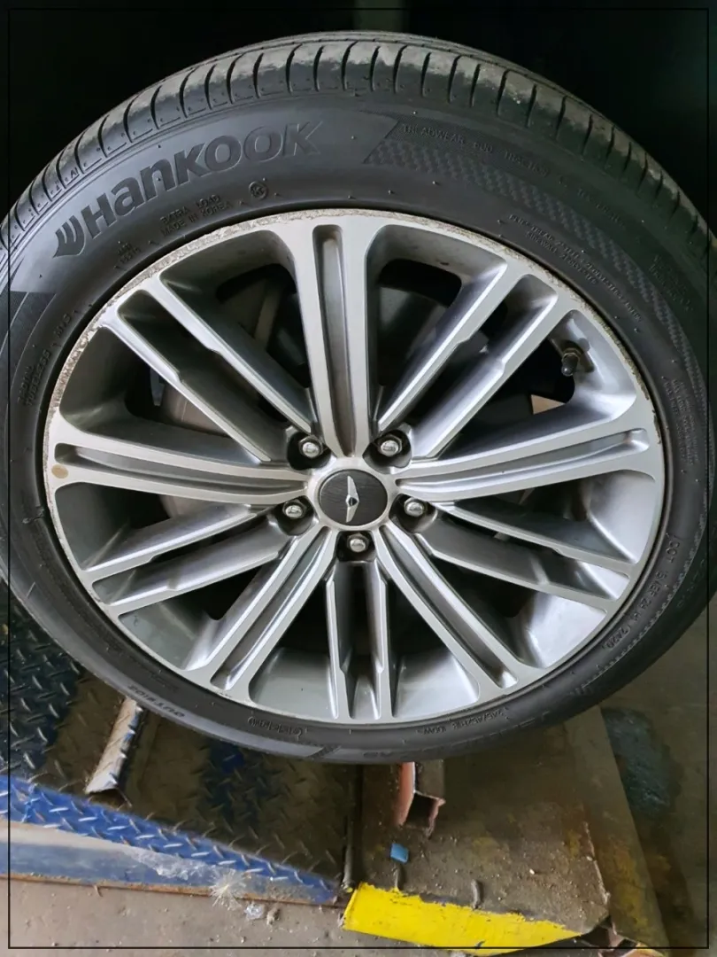 Genesis G80 wheel repair - Genesis G80 Wheel Repair & Refinishing Review — Diamond Cut Restored photo 3