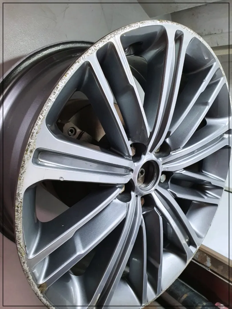 Genesis G80 wheel repair - Genesis G80 Wheel Repair & Refinishing Review — Diamond Cut Restored photo 5