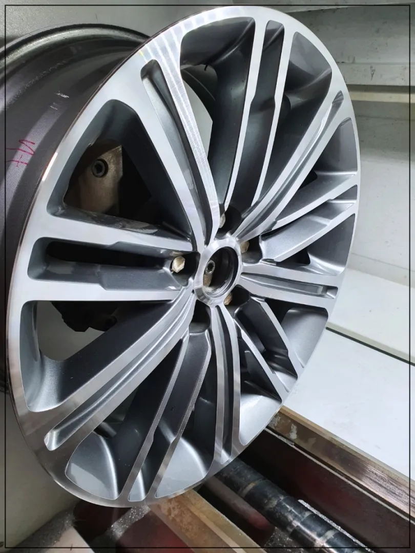 Genesis G80 wheel repair - Genesis G80 Wheel Repair & Refinishing Review — Diamond Cut Restored photo 6