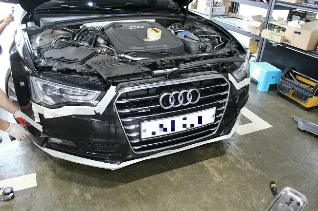 Audi A5 body kit - Audi A5 Body Kit Installation & Review photo 4