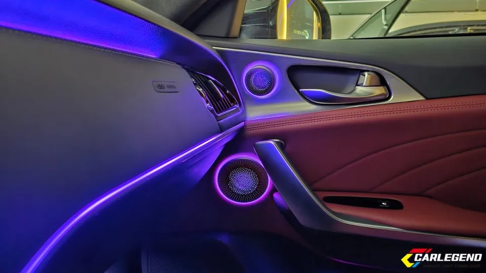 Kia Stinger ambient lighting - Kia Stinger Ambient Lighting Review: Enhanced Interior Mood photo 3
