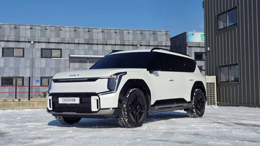 Kia EV9のカーフィルム施工事例｜費用目安・仕上がり 写真