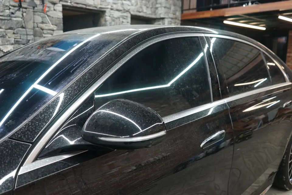 Mercedes-Benz S500 chrome delete - Mercedes-Benz S500 Chrome Delete Review — Transformed All-Black L photo 4