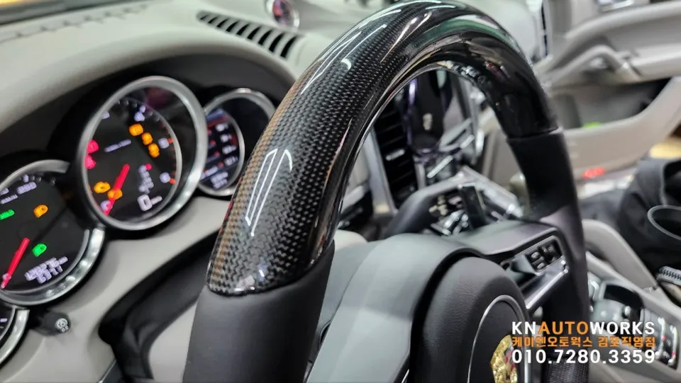 Porsche Cayenne steering wheel - Porsche Cayenne Steering Wheel Customization Review photo 6