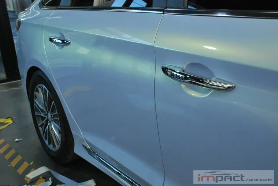Hyundai Sonata New Riseのカーラッピング事例｜費用目安・仕上がり 施工写真 3-2