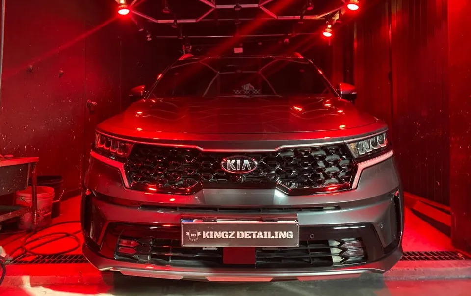 Kia Sorento ceramic coating installation result
