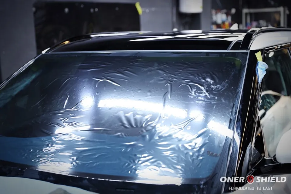 Kia EV3 window tinting - Kia EV3 Window Tinting Review: Glasstint Sunset for Heat Rejectio photo 3