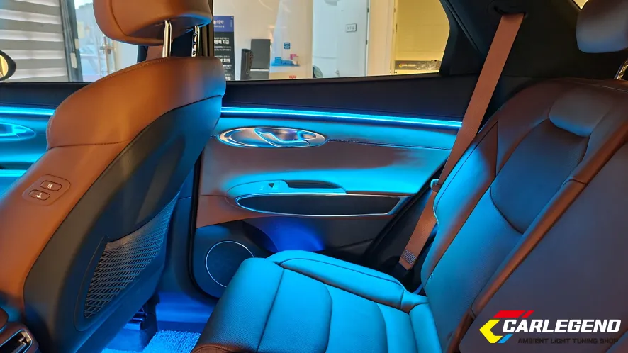 Genesis GV70 ambient lighting - Genesis GV70 Ambient Lighting Review - Cost & Results photo 4