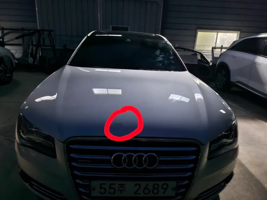 Audi A8のカーラッピング事例 施工写真 6
