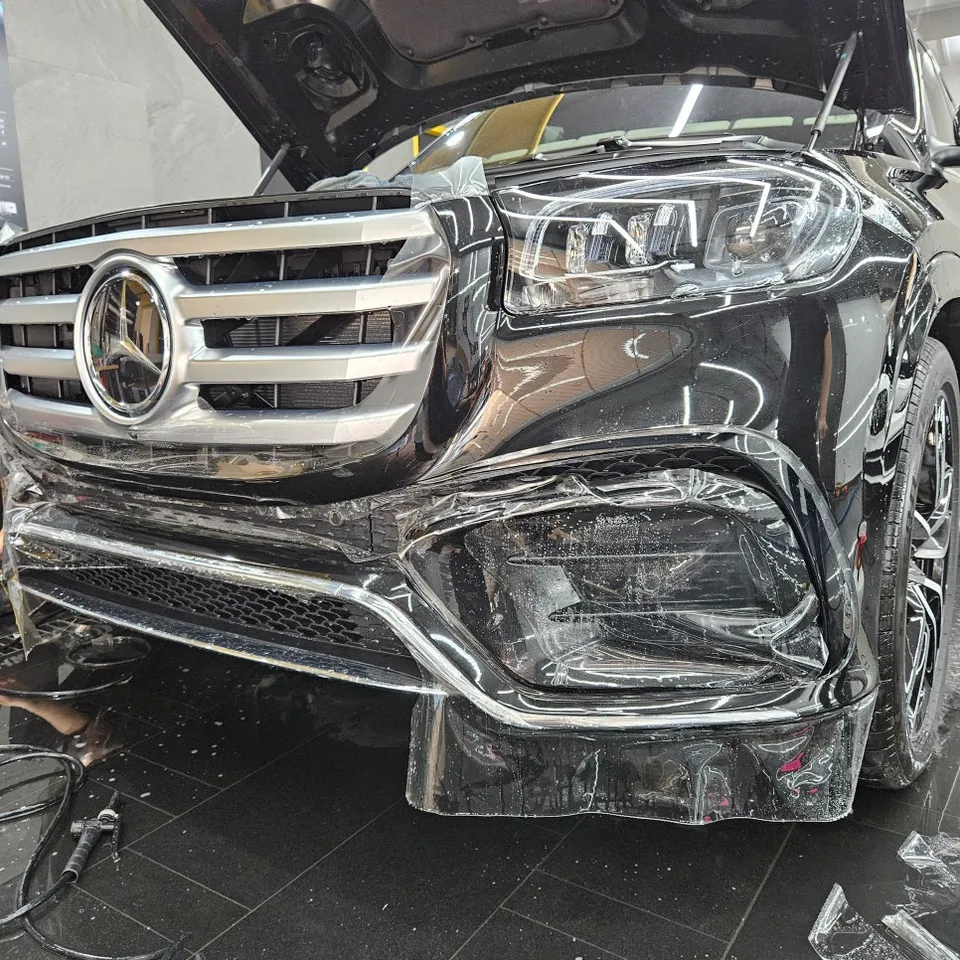 Mercedes-Benz GLS 580のPPF施工事例｜費用目安・仕上がり 施工写真 1-2