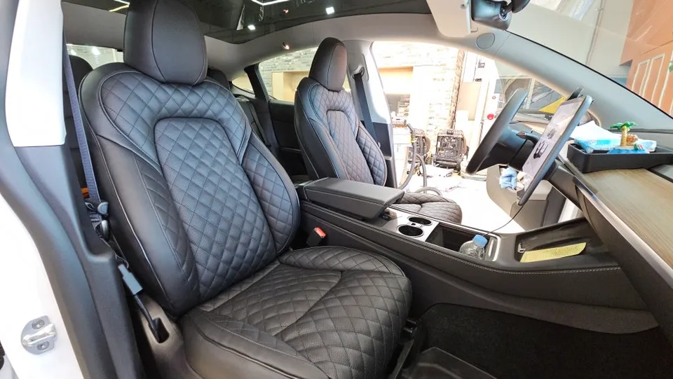 Tesla Model Y seat ventilation - Tesla Model Y Seat Climate Upgrade Review photo 3