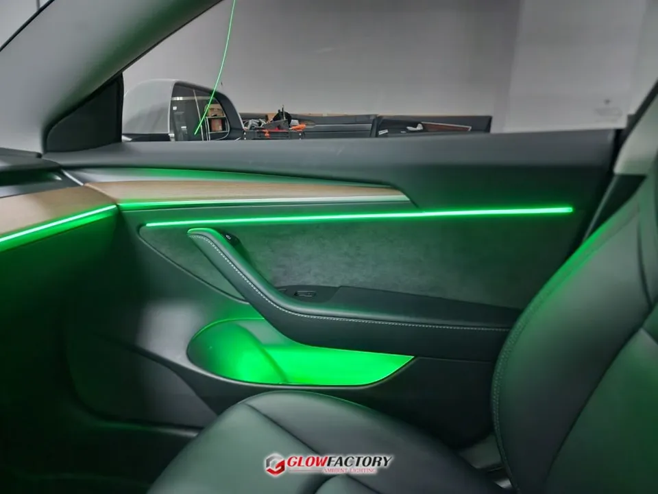 Tesla Model 3 ambient lighting - Tesla Model 3 Ambient Lighting Review: Cost & Results photo 4