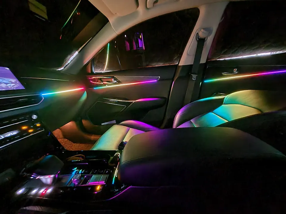 Kia K7 Premier ambient lighting - Kia K7 Premier Ambient Lighting Review: Enhanced Interior LED Moo photo 3