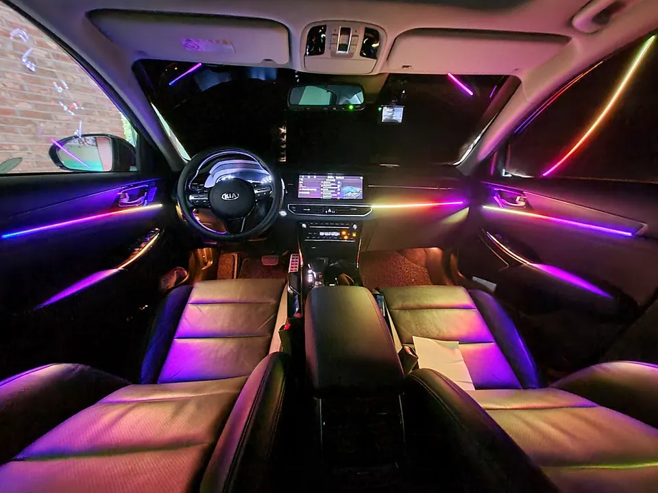 Kia K7 Premier ambient lighting - Kia K7 Premier Ambient Lighting Review: Enhanced Interior LED Moo photo 4