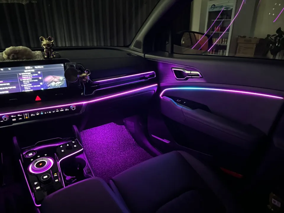 Kia Sportage NQ5 ambient lighting - Kia Sportage NQ5 Ambient Lighting Review — Cost & Results photo 3