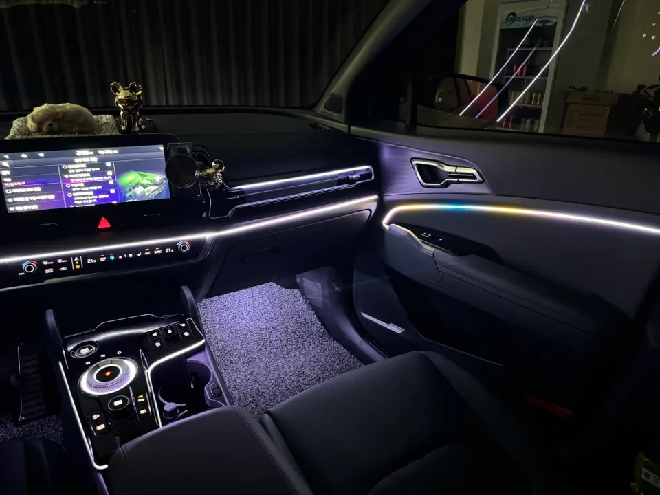Kia Sportage NQ5 ambient lighting - Kia Sportage NQ5 Ambient Lighting Review — Cost & Results photo 4