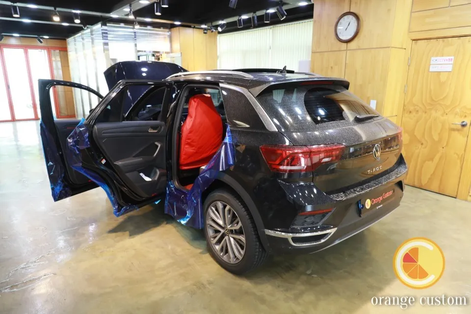 Volkswagen T-Rocのカーオーディオ施工事例 施工写真 4-2