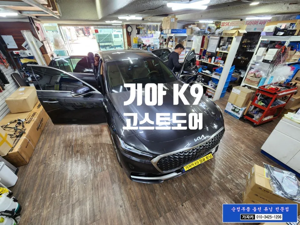 Kia K900 oem options installation result