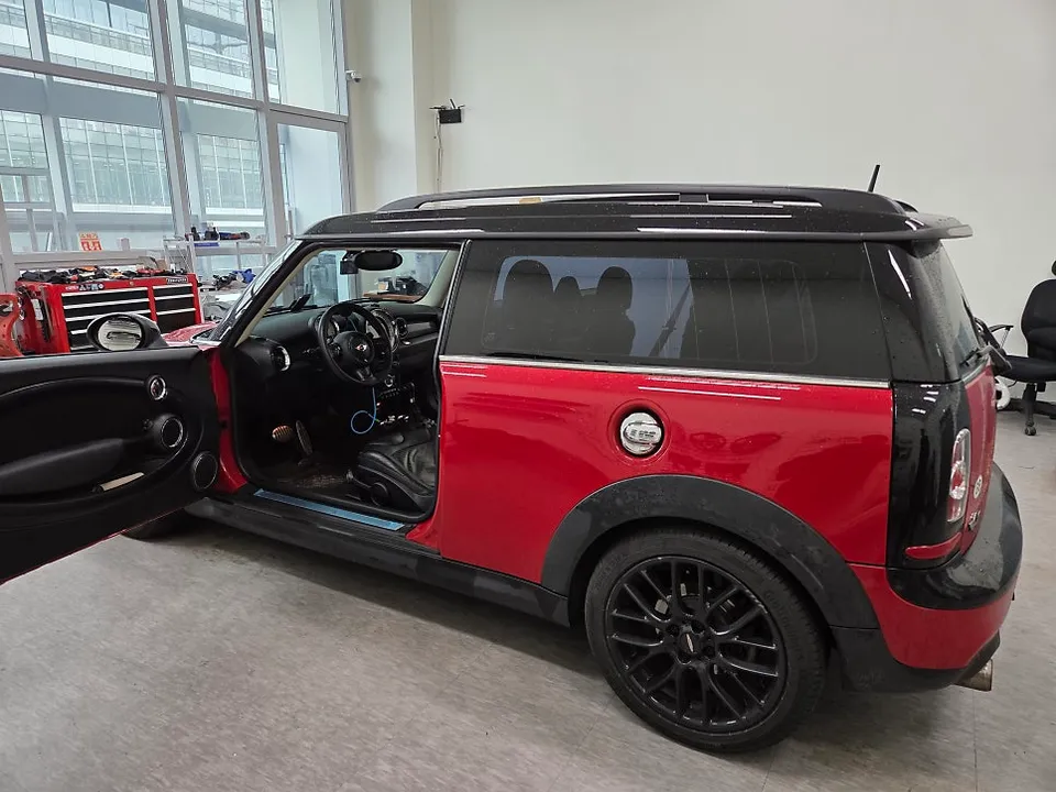 MINI Clubman car audio installation result