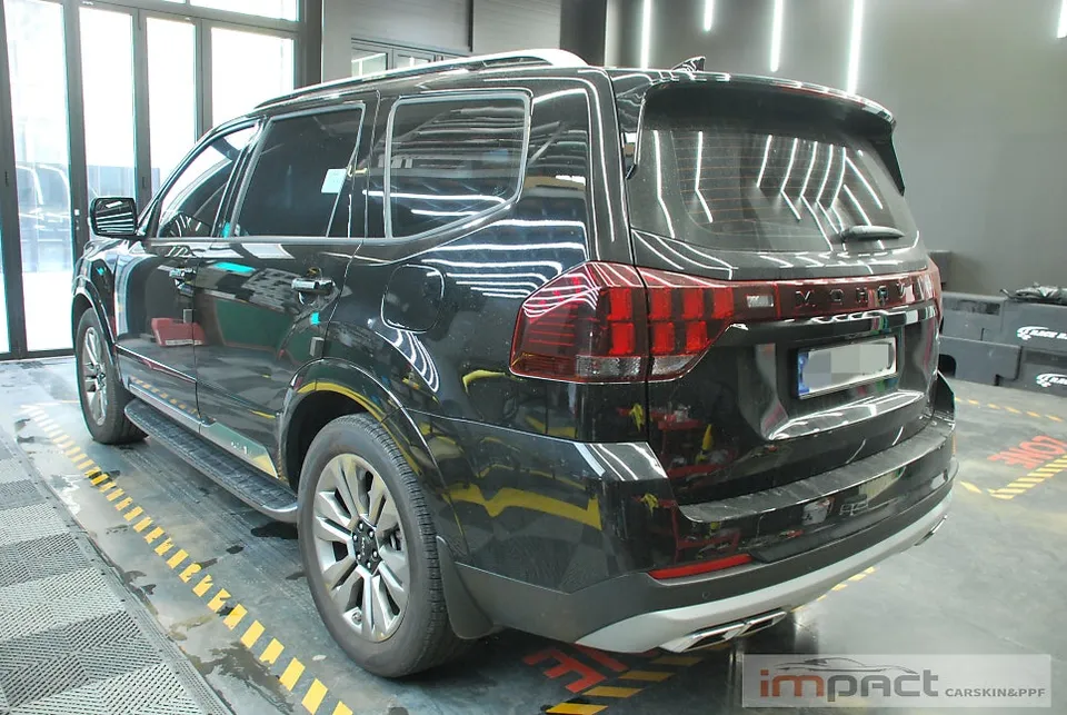 Kia Mohave The Masterのカーラッピング事例|費用目安・仕上がり 施工写真 2-2