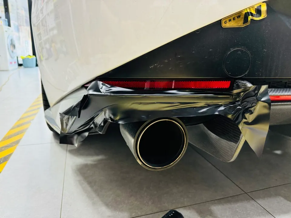 Hyundai Elantra Nのカーラッピング事例｜費用目安・仕上がり 施工写真 1-2