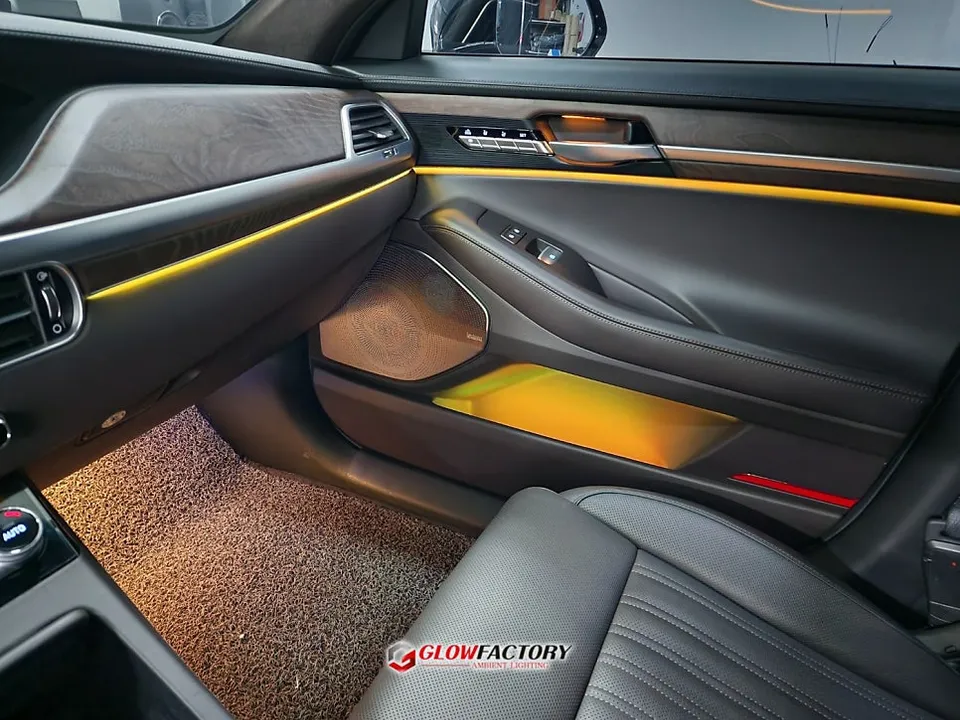 Genesis G90 ambient lighting - Genesis G90 Ambient Lighting Review: Brighter Interior LEDs photo 3