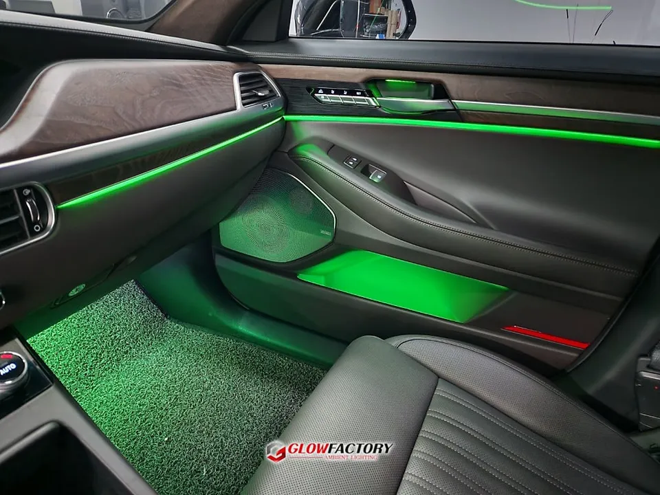 Genesis G90 ambient lighting - Genesis G90 Ambient Lighting Review: Brighter Interior LEDs photo 4