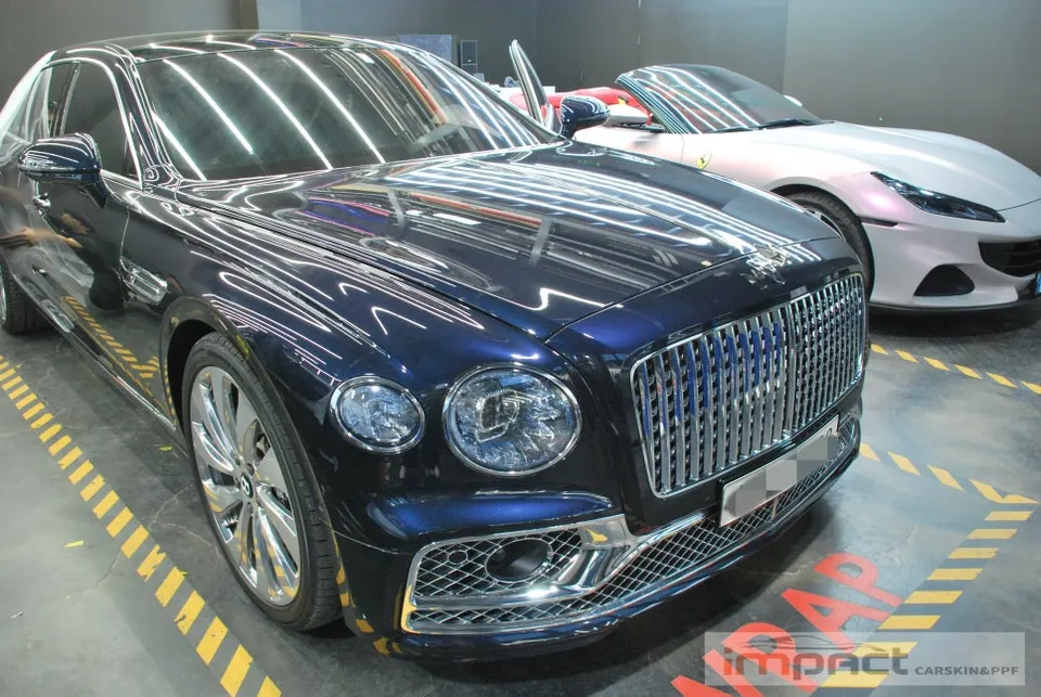 Bentley Flying Spur PPF施工事例|費用目安と仕上がり 施工写真 3-2
