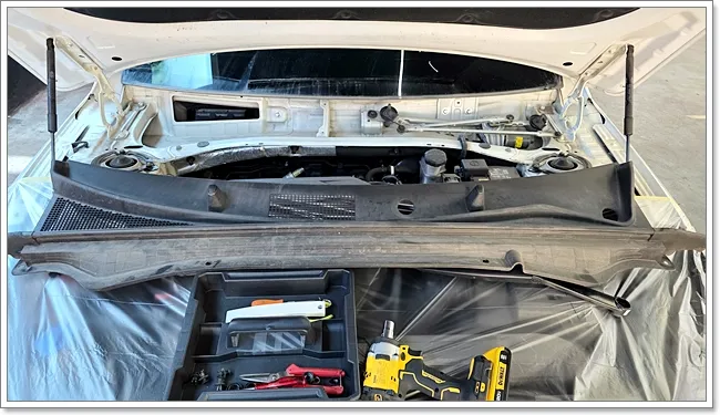 Kia K5のドラレコ取付事例｜費用目安と仕上がり 施工写真 3-2