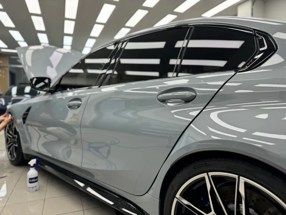 BMW M3 PPF施工事例|費用目安と仕上がり 施工写真 1-2