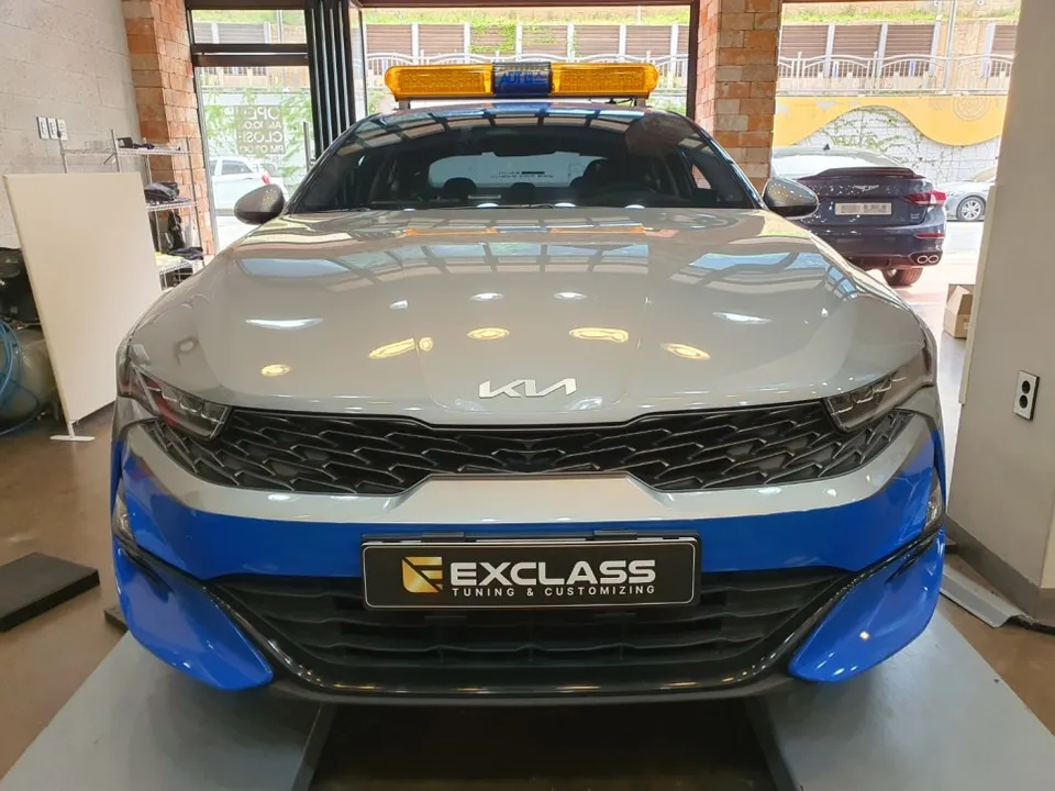 Kia K5 DL3 seat ventilation installation result