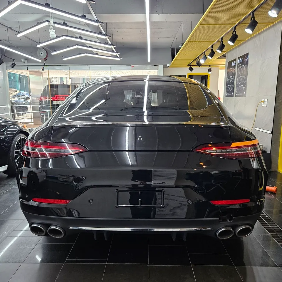 Mercedes-Benz AMG GT43 vinyl wrap - Mercedes-Benz AMG GT43 Vinyl Wrap Review: Satin Dark Grey Transfo photo 3
