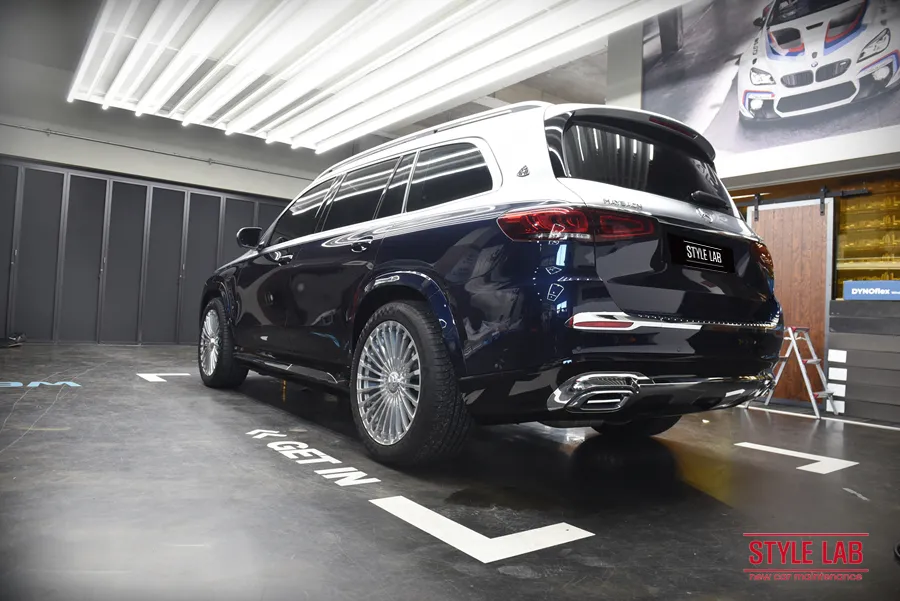 Mercedes-Benz GLSのカーラッピング事例|費用目安・仕上がり 施工写真 1-2