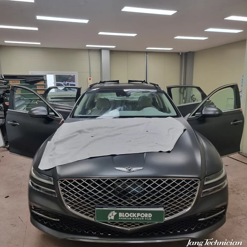 Genesis G80 window tinting - Genesis G80 Window Tinting Review: Blakoddy Biots Film photo 4