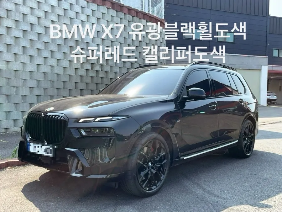 BMW X7 G07 Wheel Repair Review: Gloss Black Refinish