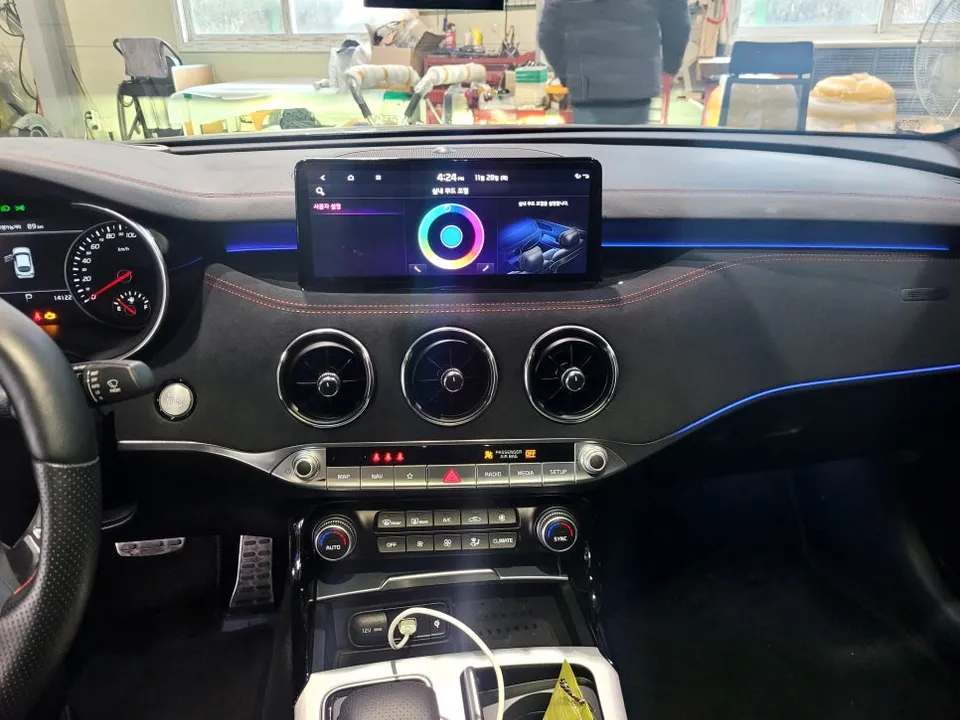 Kia Stinger Meister Ambient Lighting Review: Cost & Results photo 2