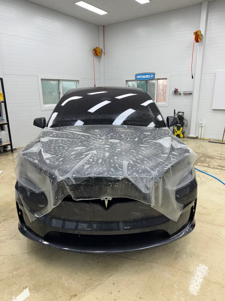 Tesla Model X wrap ppf package - Tesla Model X Vinyl Wrap PPF Combo Review — Stunning Matte Finish photo 6