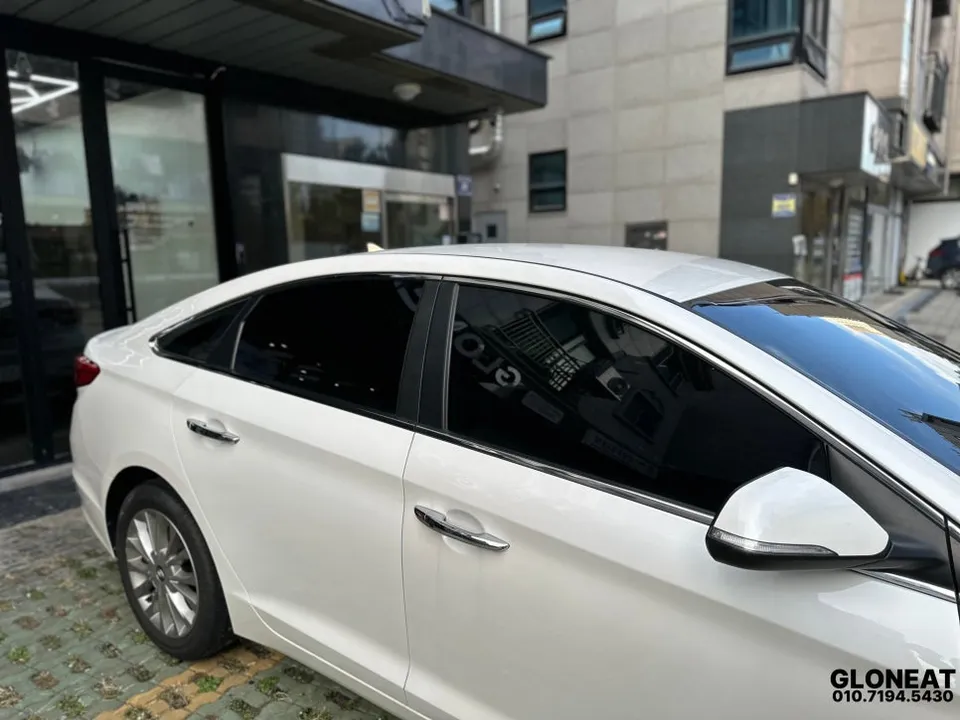 Hyundai Sonata LFのカーフィルム施工事例|費用目安・仕上がり 施工写真 3-3