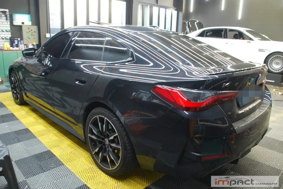 BMW i4 PPF施工事例|費用目安と仕上がり 施工写真 2-1