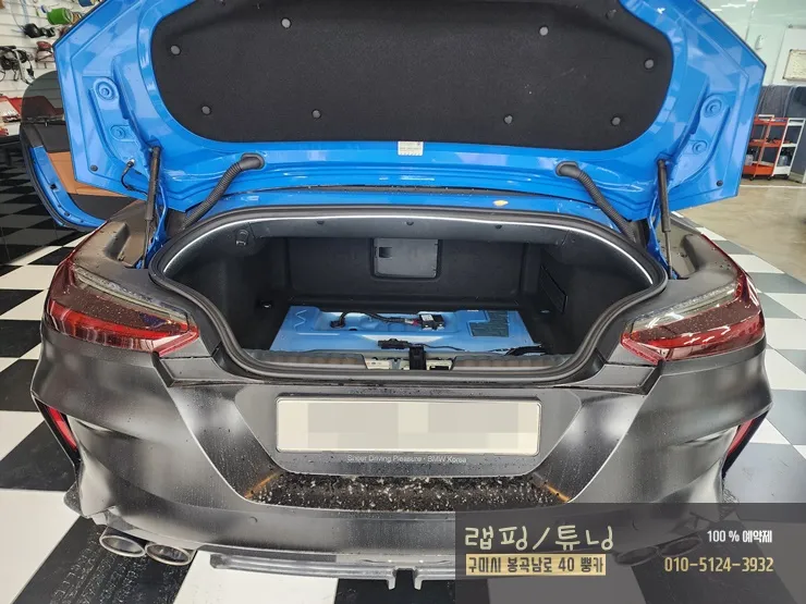 BMW Z4 G29のカーオーディオ施工事例 施工写真 3